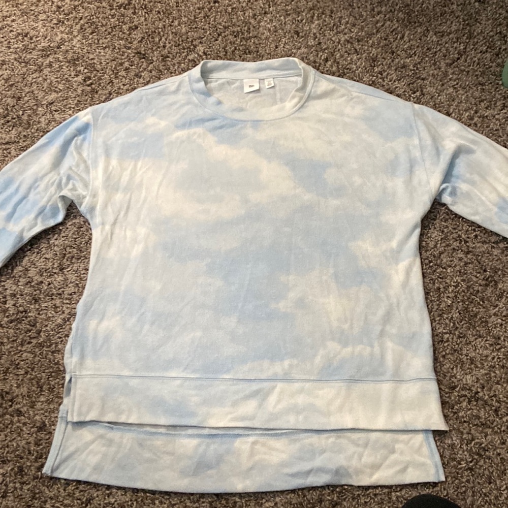 BP Blue and White Long Sleeve Shirt